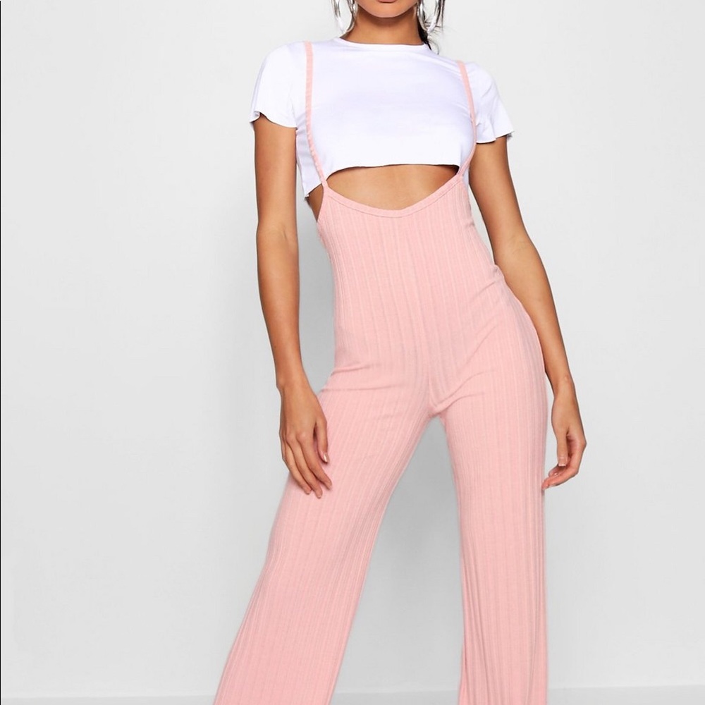 Boohoo Two Piece Jumpsuit Set